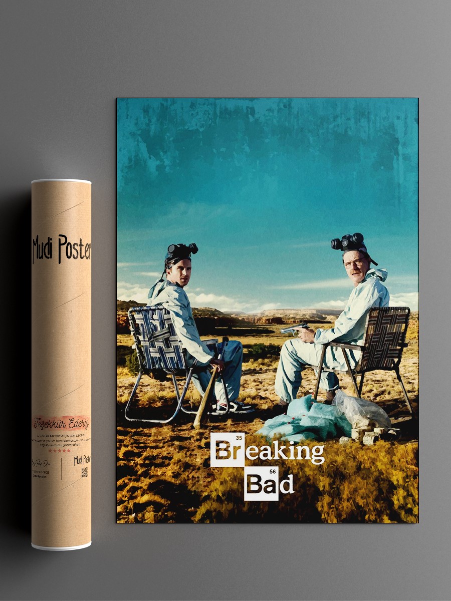Breaking Bad 6 Poster, Çerçevesiz Tv Film Poster