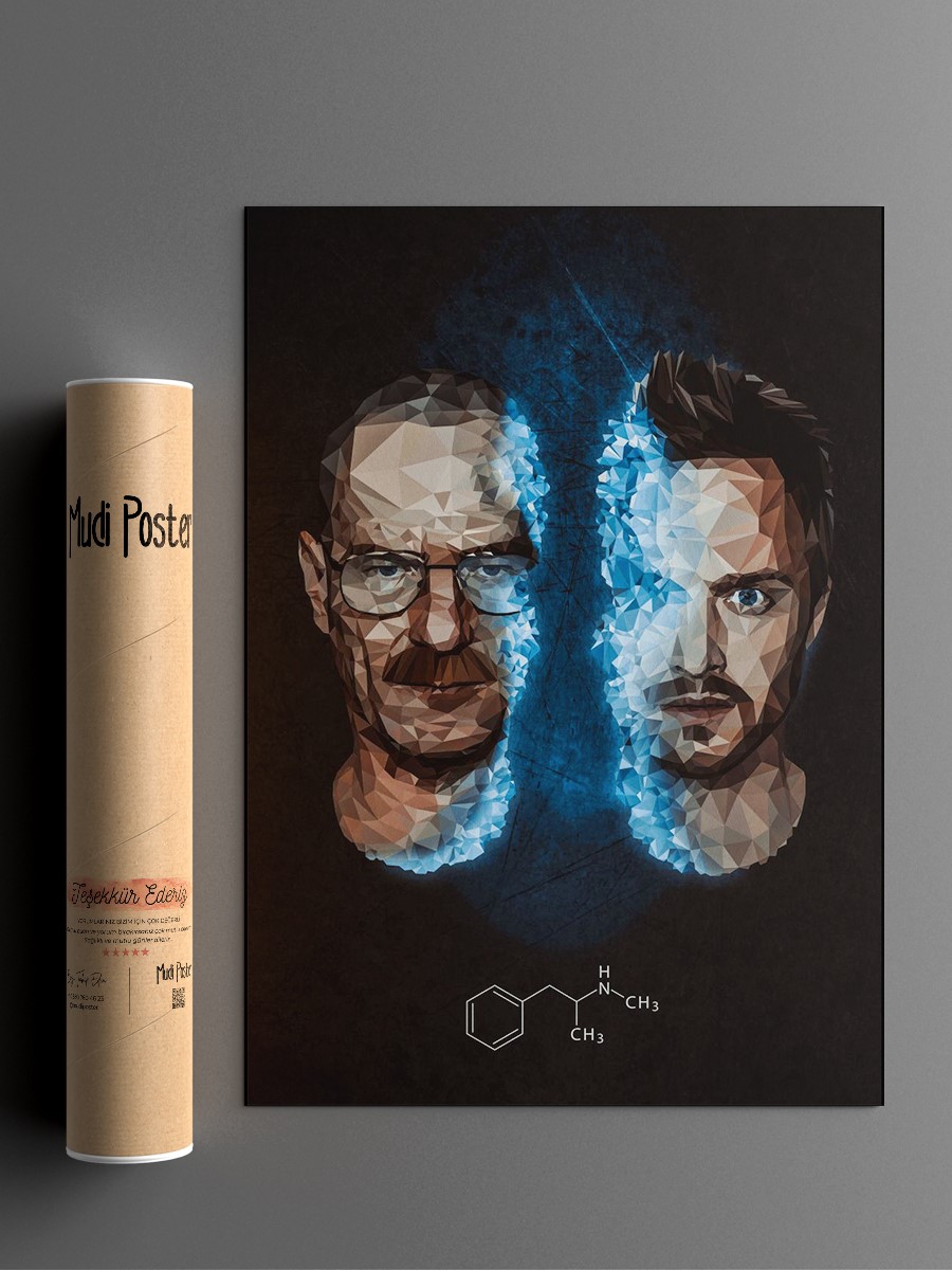 Breaking Bad Poster, Çerçevesiz Tv Film Poster