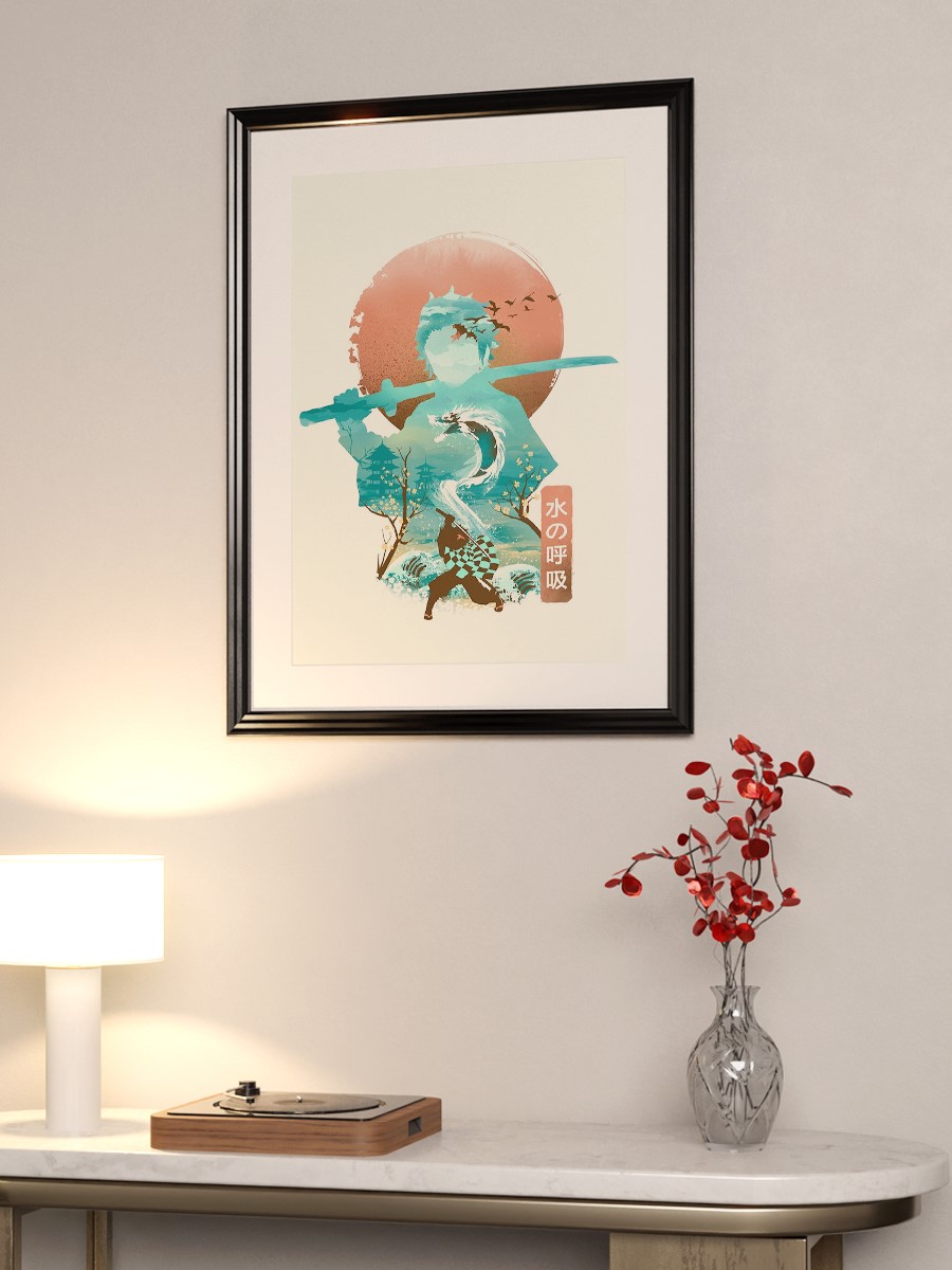 Breath of the Water Anime Poster Çerçevesiz Yüksek Kalite Anime Duvar Poster