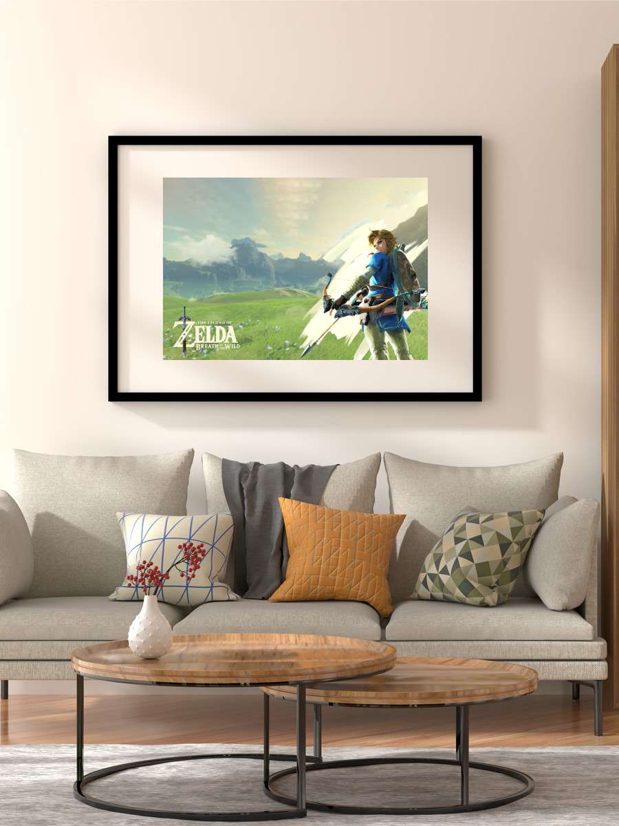 Breath of the Wild Anime Poster Çerçevesiz Yüksek Kalite Anime Duvar Poster