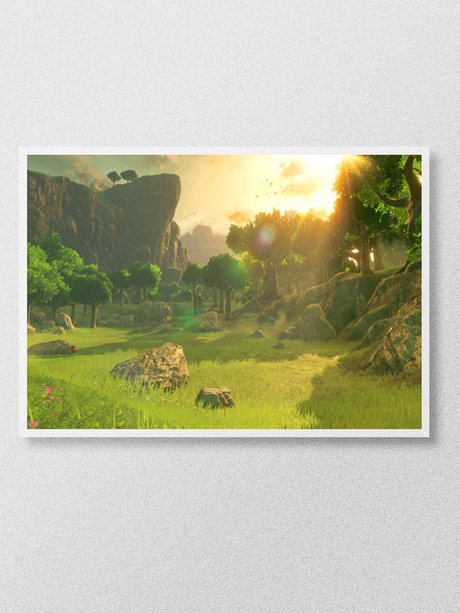 Breath of the Wild Anime Poster Çerçevesiz Yüksek Kalite Anime Duvar Poster