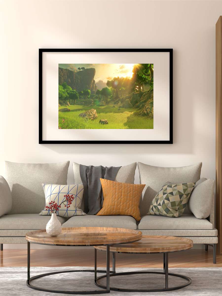 Breath of the Wild Anime Poster Çerçevesiz Yüksek Kalite Anime Duvar Poster