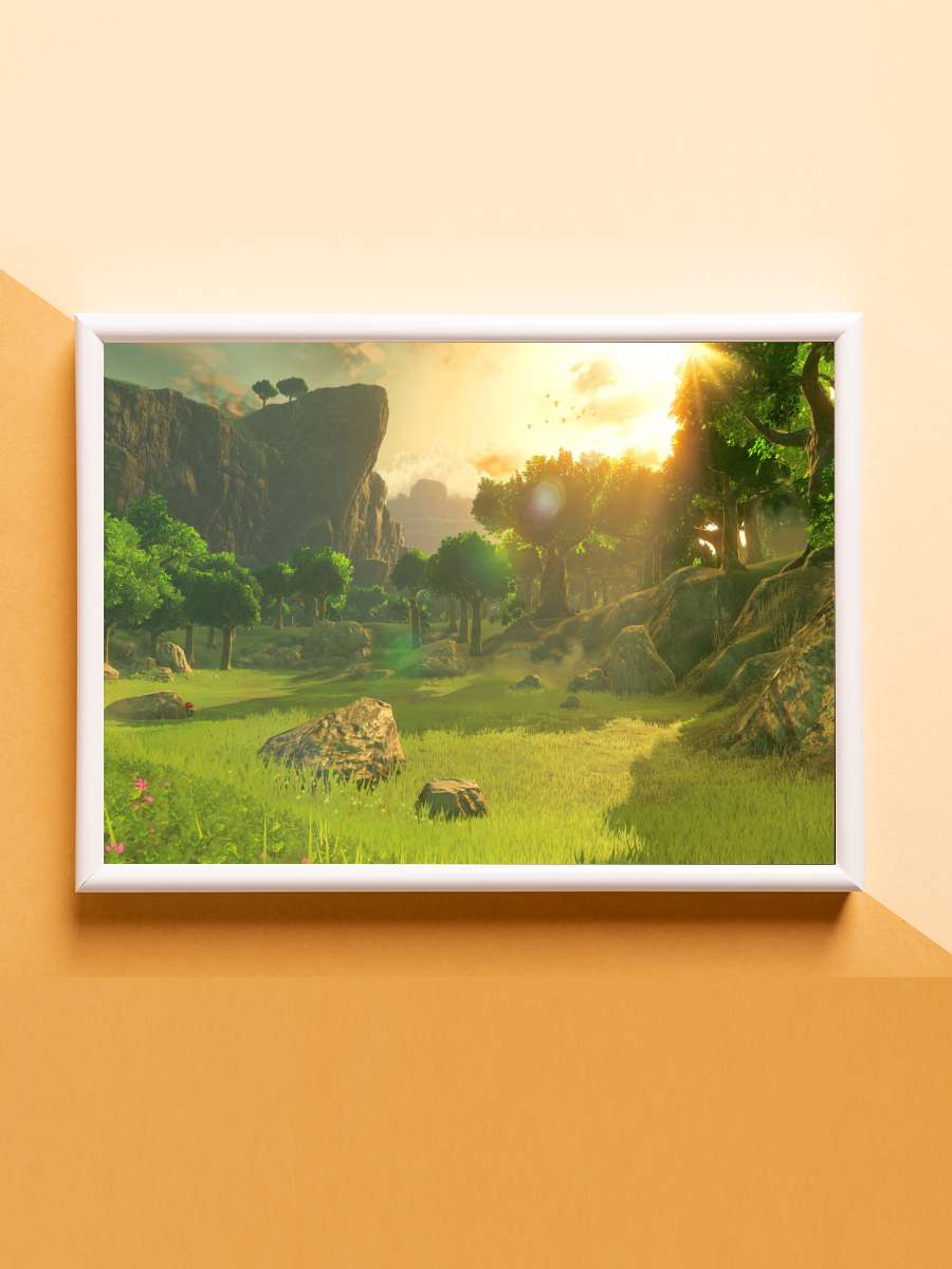 Breath of the Wild Anime Poster Çerçevesiz Yüksek Kalite Anime Duvar Poster