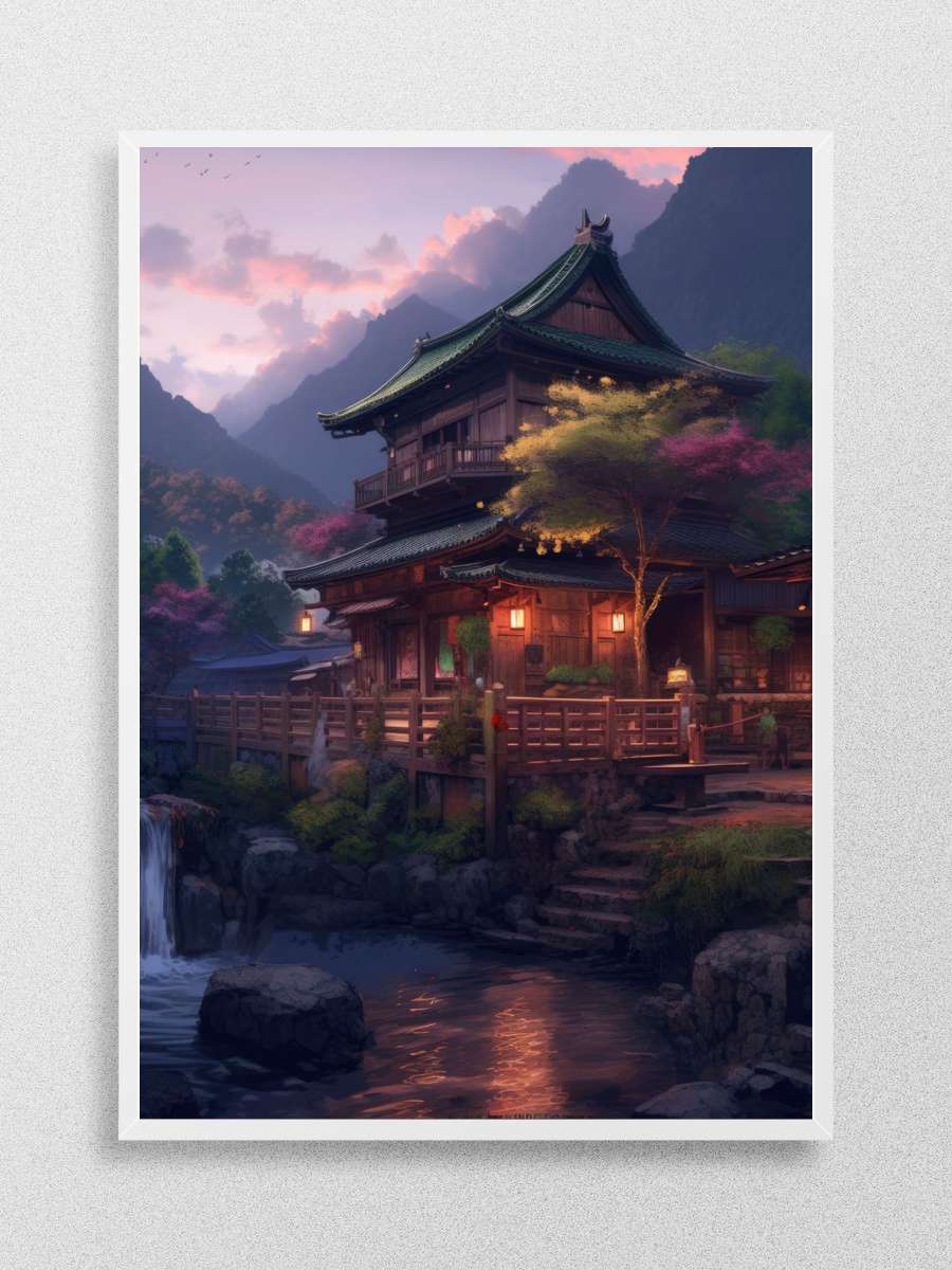Breathtaking Japan 05 Anime Poster Çerçevesiz Yüksek Kalite Anime Duvar Poster