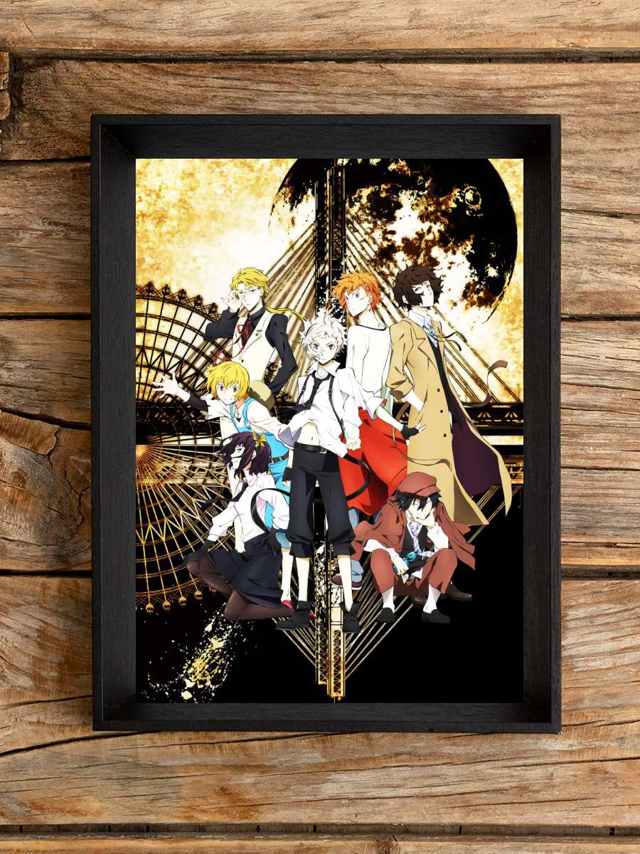 Bungo Stray Dogs Anime Poster Çerçevesiz Yüksek Kalite Anime Duvar Poster