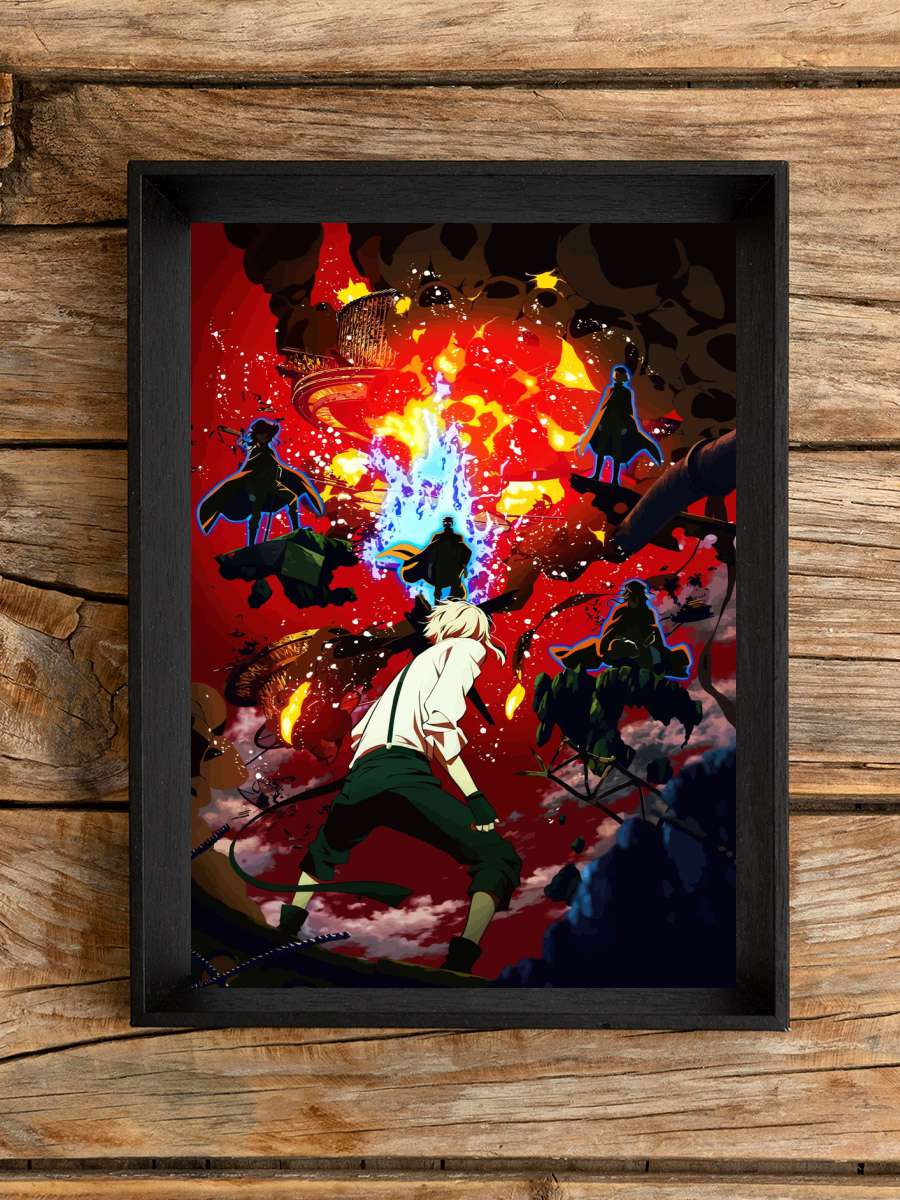 Bungo Stray dogs Anime Poster Çerçevesiz Yüksek Kalite Anime Duvar Poster