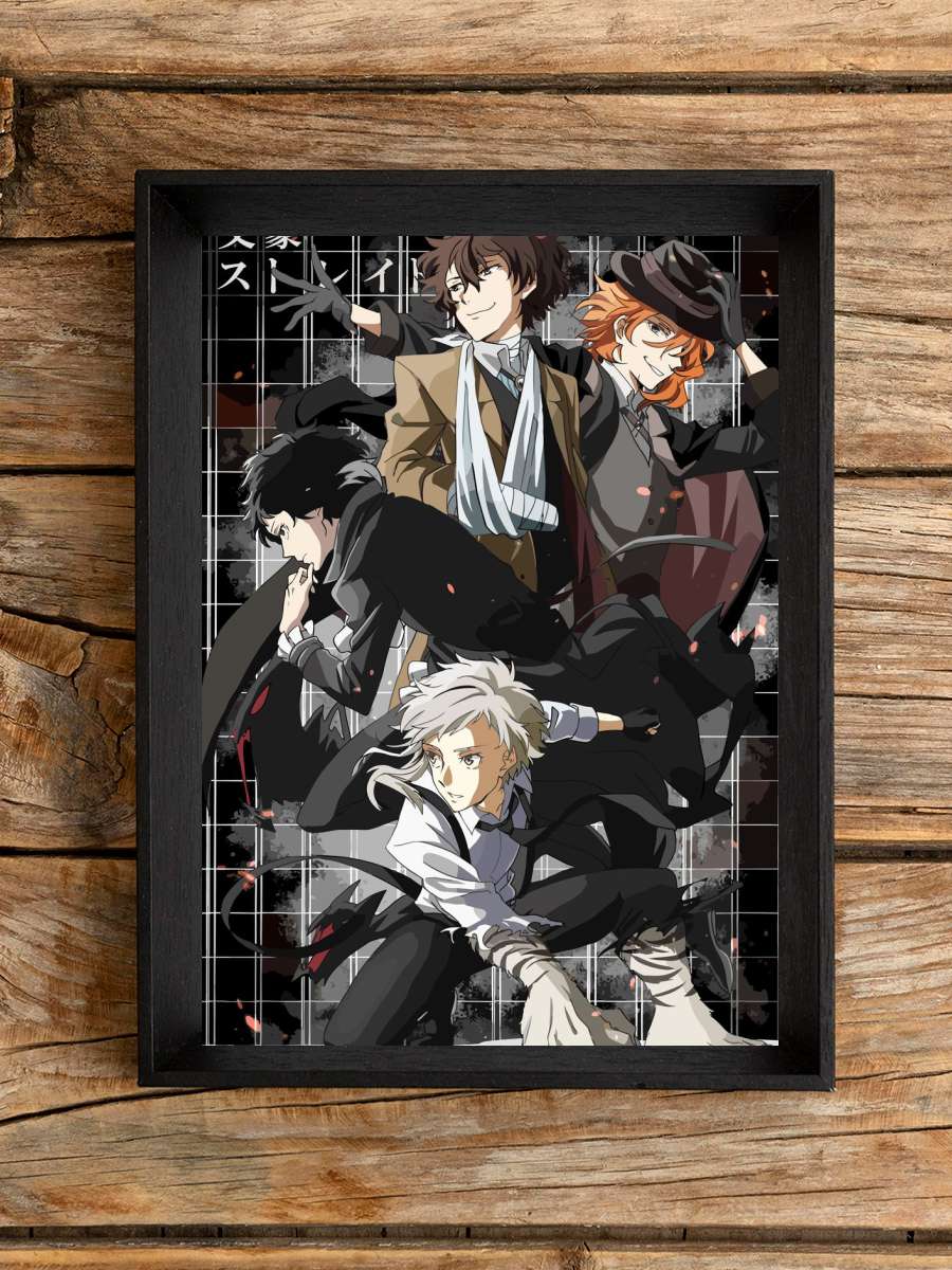 Bungo Stray Dogs Anime Poster Çerçevesiz Yüksek Kalite Anime Duvar Poster