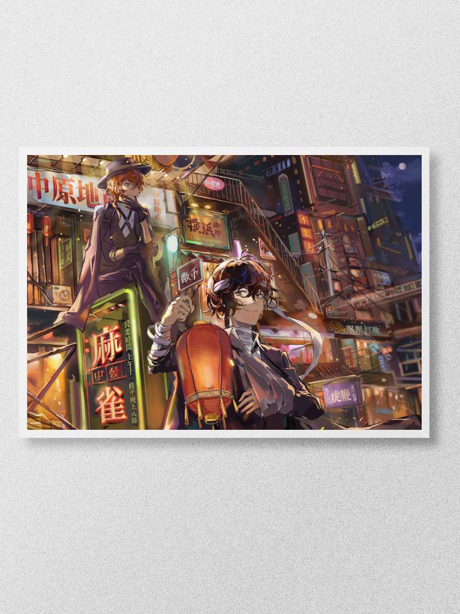 Bungou Stray Dogs Osamu Da Anime Poster Çerçevesiz Yüksek Kalite Anime Duvar Poster