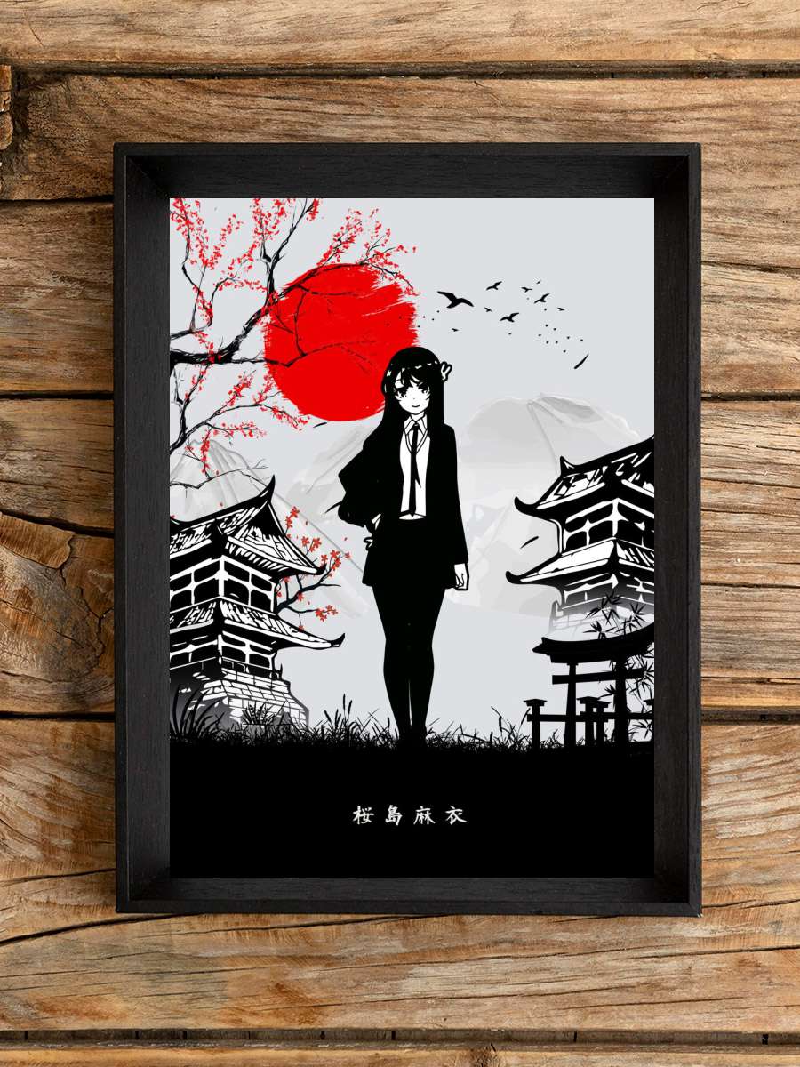 Bunny Girl Anime Anime Poster Çerçevesiz Yüksek Kalite Anime Duvar Poster