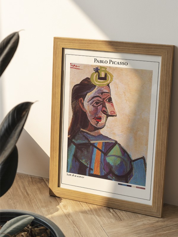 Pablo Picasso Bust of a woman Poster
