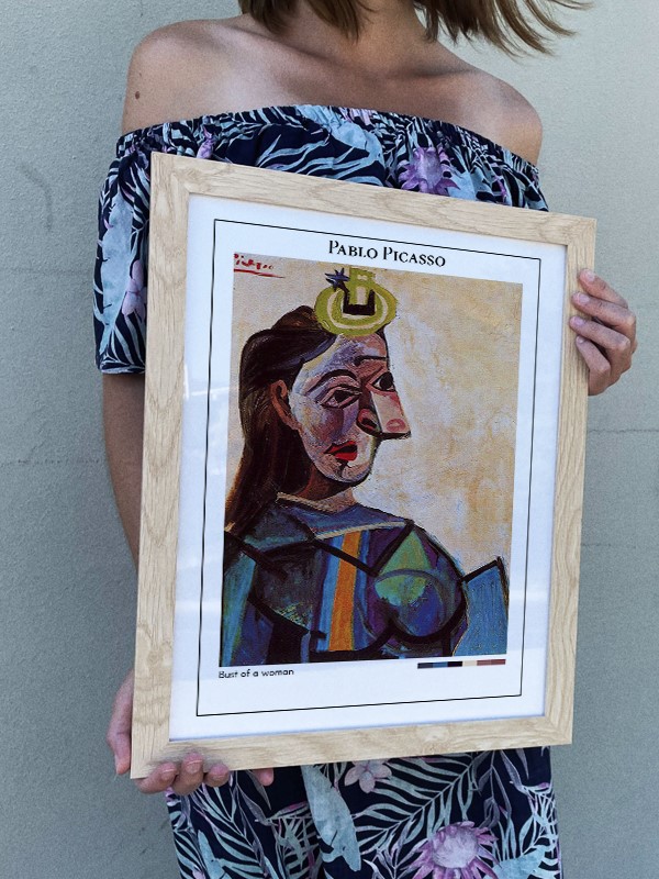 Pablo Picasso Bust of a woman Poster