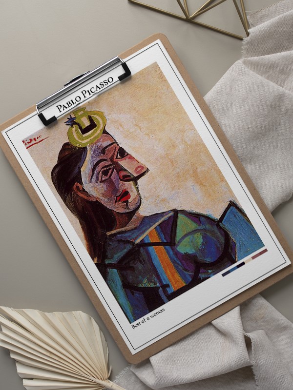 Pablo Picasso Bust of a woman Poster
