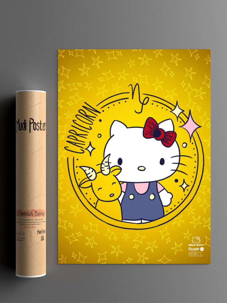 Capricorn Anime Poster Çerçevesiz Yüksek Kalite Anime Duvar Poster