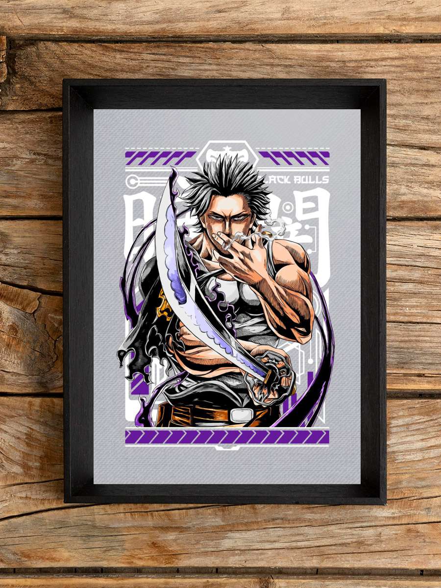 Captain Yami Anime Poster Çerçevesiz Yüksek Kalite Anime Duvar Poster