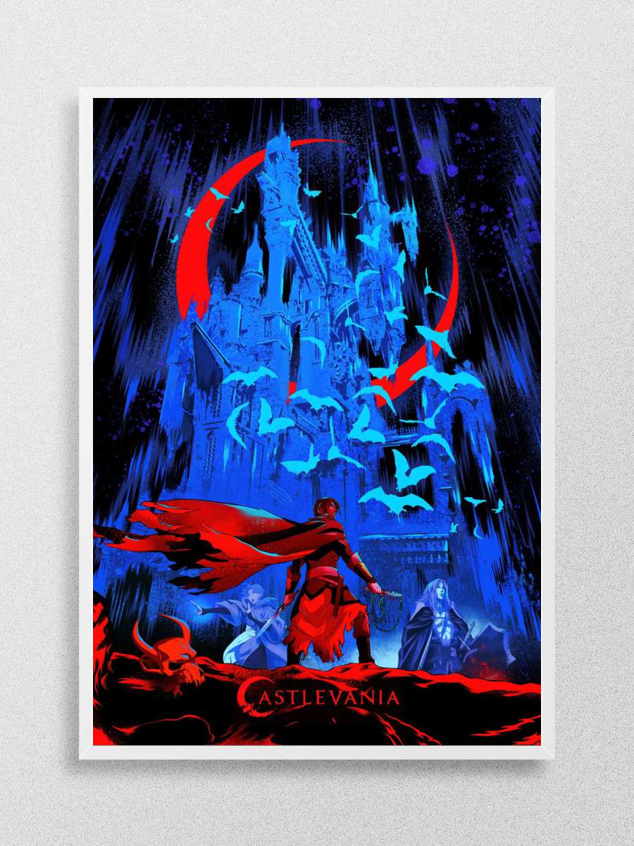 Castlevania Night Anime Poster Çerçevesiz Yüksek Kalite Anime Duvar Poster