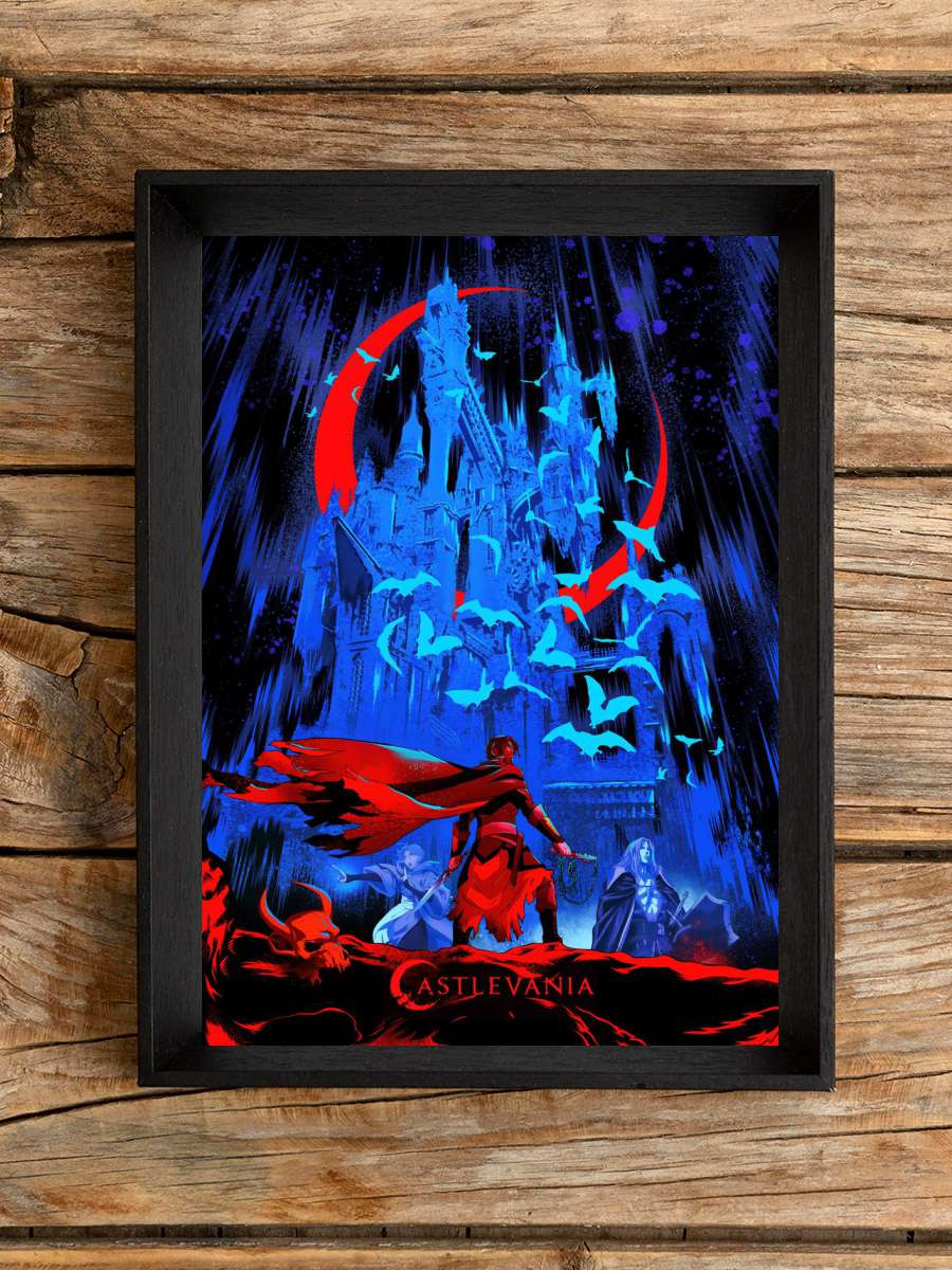 Castlevania Night Anime Poster Çerçevesiz Yüksek Kalite Anime Duvar Poster