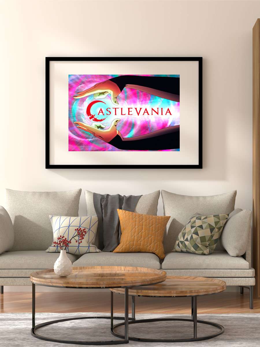 Castlevania S3 Anime Poster Çerçevesiz Yüksek Kalite Anime Duvar Poster