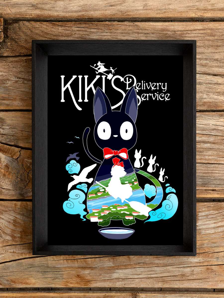 Cat And Witch Halloween Anime Poster Çerçevesiz Yüksek Kalite Anime Duvar Poster