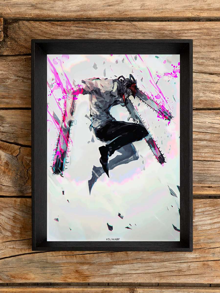 chainsaw man anime Anime Poster Çerçevesiz Yüksek Kalite Anime Duvar Poster