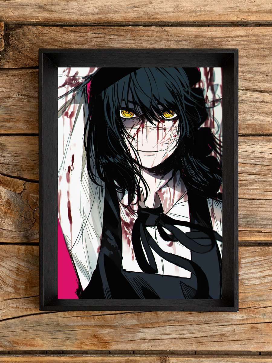 Chainsaw Man Horror Anime Poster Çerçevesiz Yüksek Kalite Anime Duvar Poster