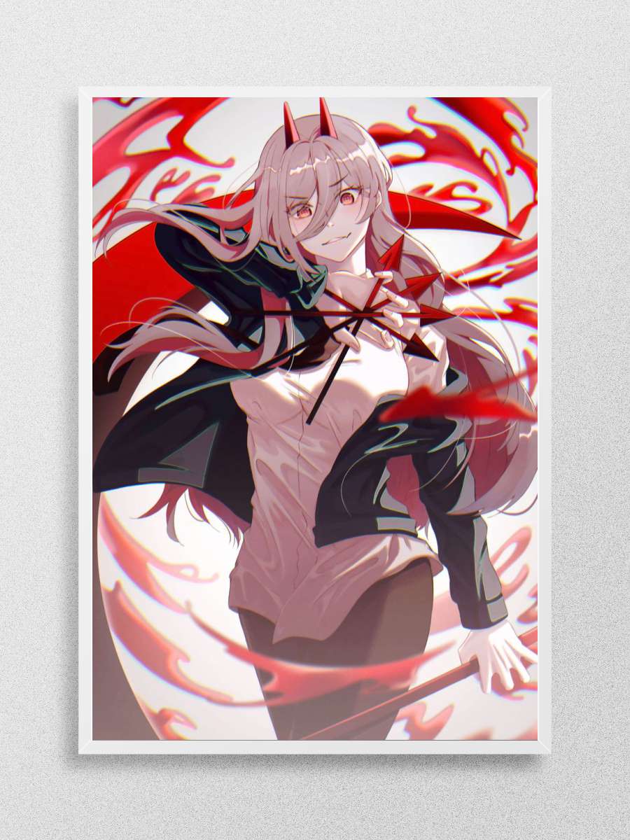 Chainsaw Man Anime Poster Çerçevesiz Yüksek Kalite Anime Duvar Poster