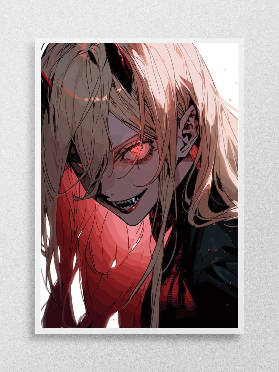 Chainsaw Man Anime Poster Çerçevesiz Yüksek Kalite Anime Duvar Poster