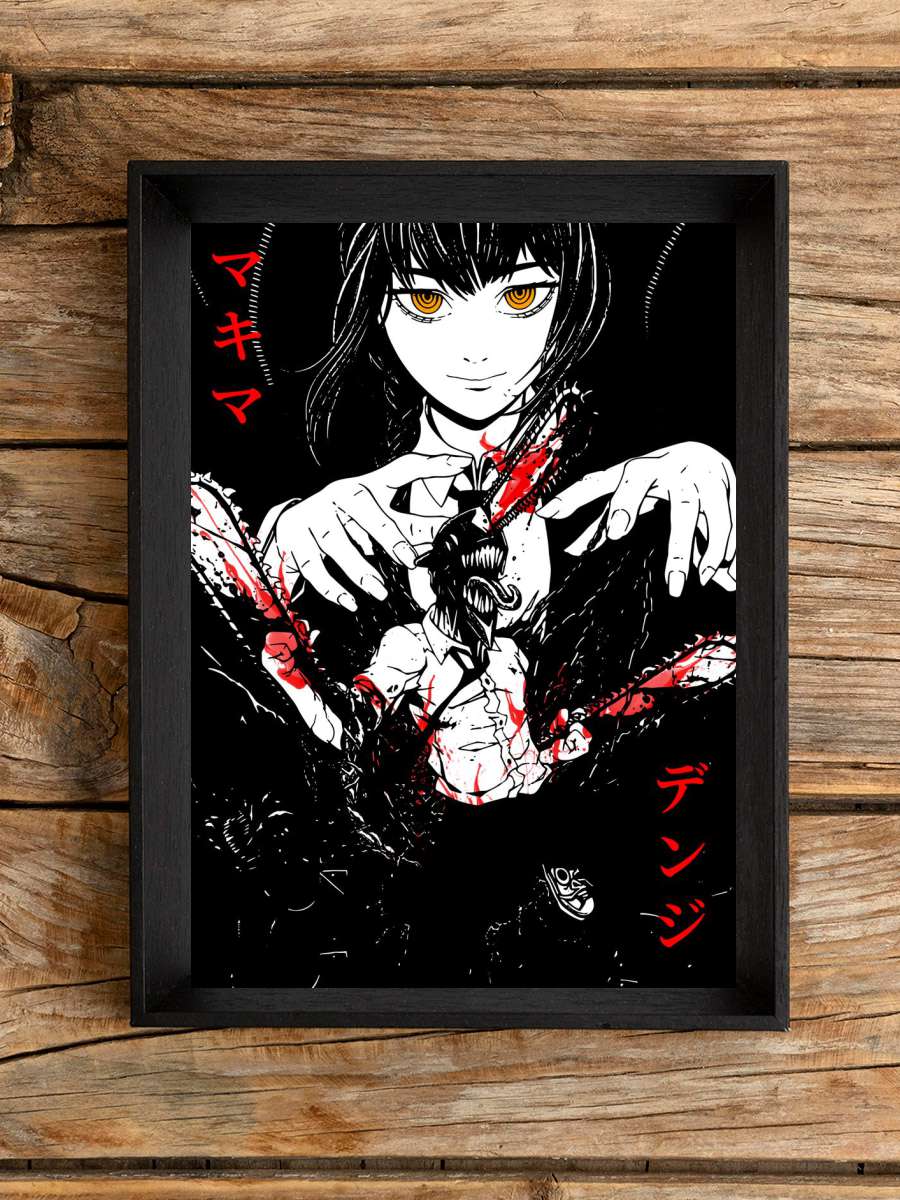 Chainsaw Man Anime Poster Çerçevesiz Yüksek Kalite Anime Duvar Poster