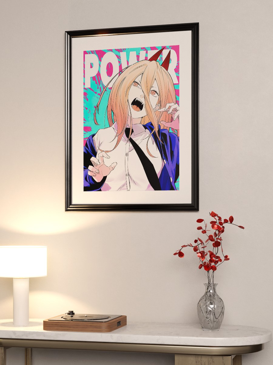 Chainsaw Man Anime Poster Çerçevesiz Yüksek Kalite Anime Duvar Poster