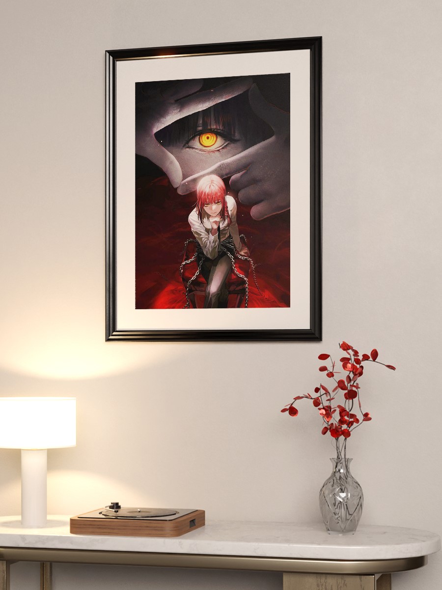 Chainsaw Man Anime Poster Çerçevesiz Yüksek Kalite Anime Duvar Poster