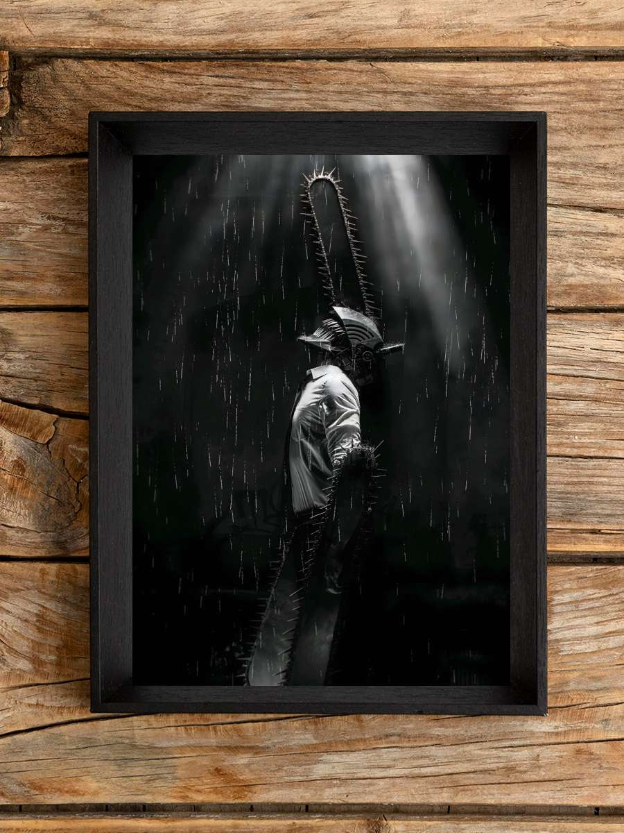 chainsaw man Anime Poster Çerçevesiz Yüksek Kalite Anime Duvar Poster