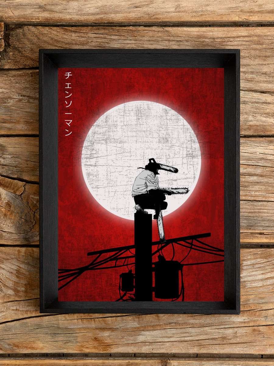 Chainsaw Man Anime Poster Çerçevesiz Yüksek Kalite Anime Duvar Poster