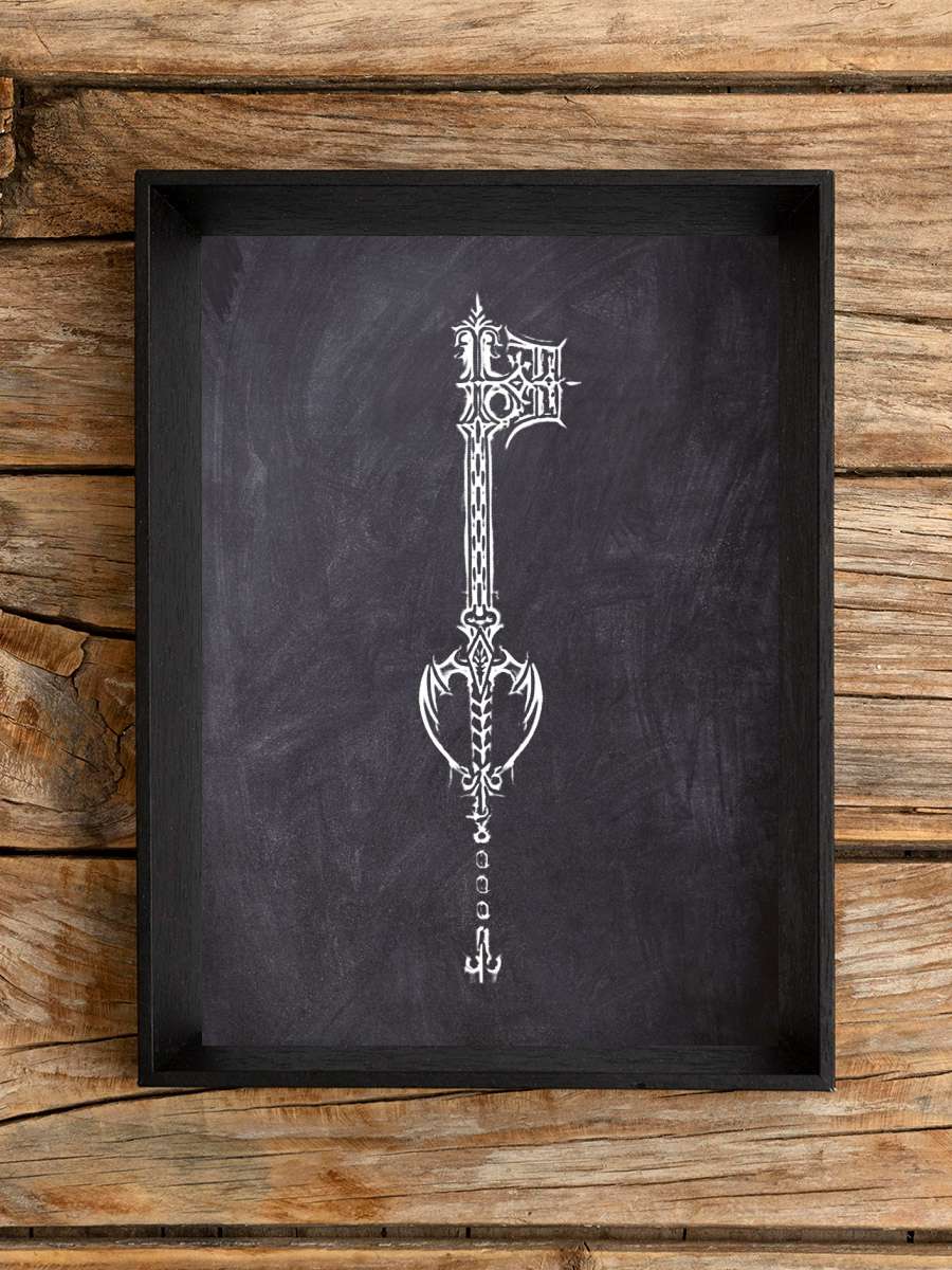 chalk key 9 Anime Poster Çerçevesiz Yüksek Kalite Anime Duvar Poster
