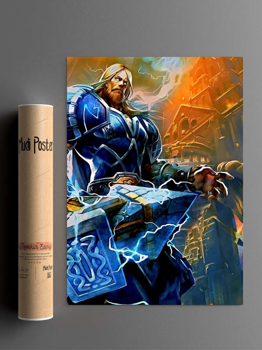 Character Smite Anime Poster Çerçevesiz Yüksek Kalite Anime Duvar Poster