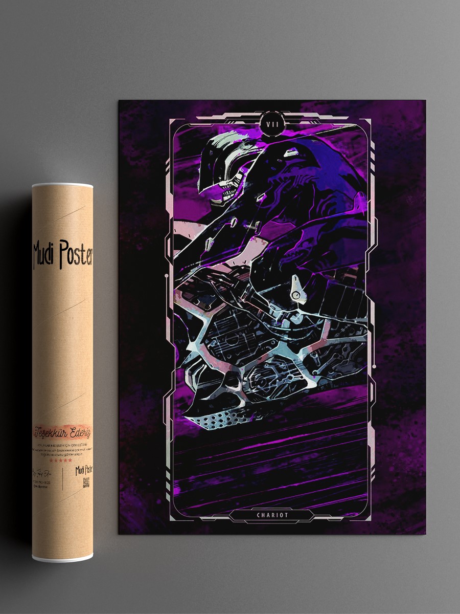 Chariot Anime Poster Çerçevesiz Yüksek Kalite Anime Duvar Poster