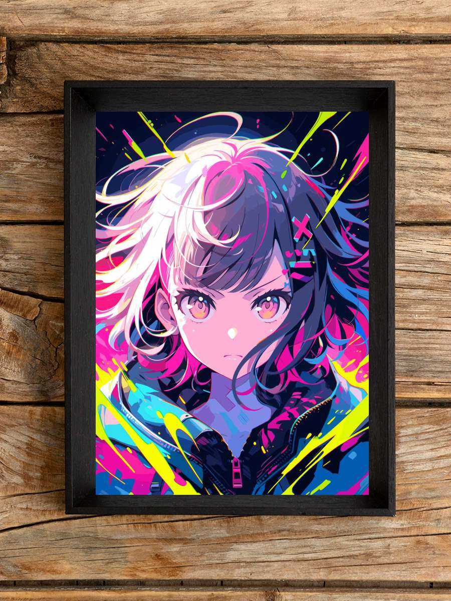 Chiaki Nanami Danganronpa Anime Poster Çerçevesiz Yüksek Kalite Anime Duvar Poster