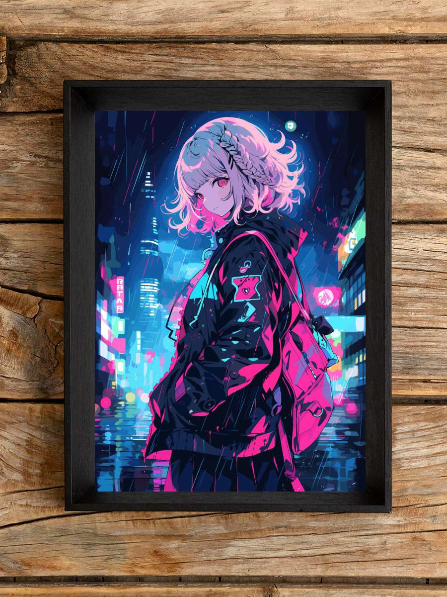 Chiaki Nanami Gaming Waifu Anime Poster Çerçevesiz Yüksek Kalite Anime Duvar Poster