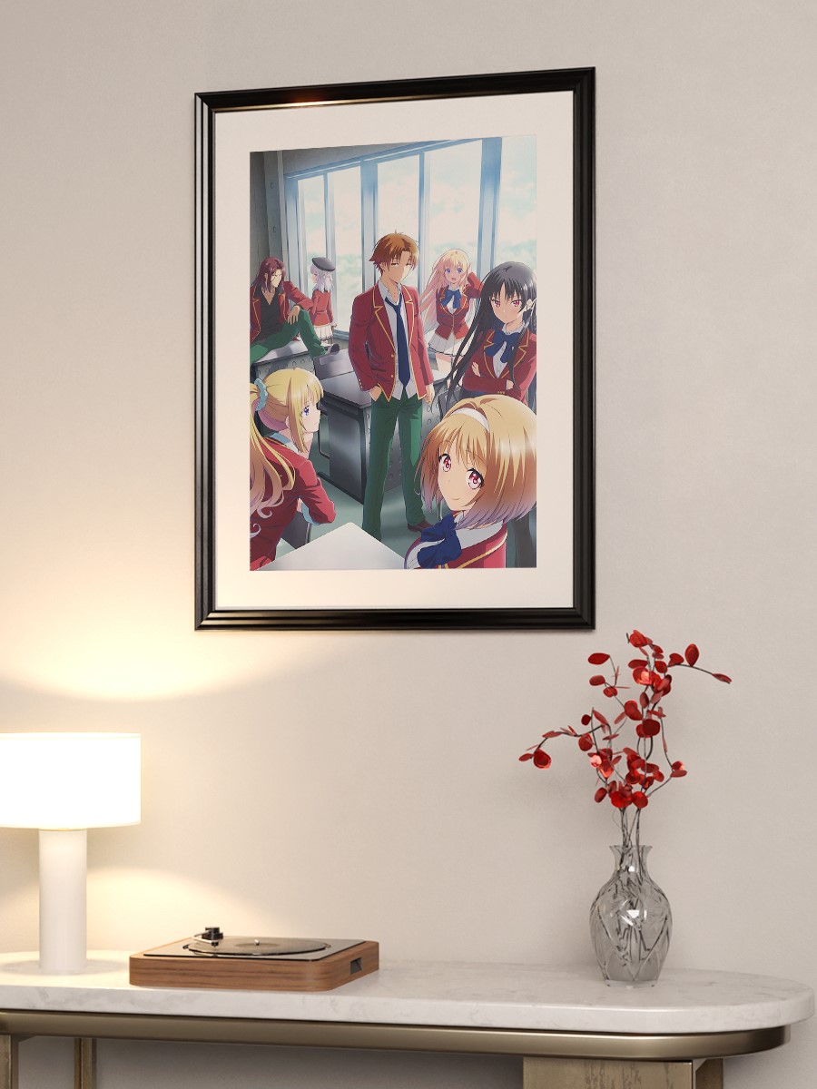 classroom of the elite Anime Poster Çerçevesiz Yüksek Kalite Anime Duvar Poster