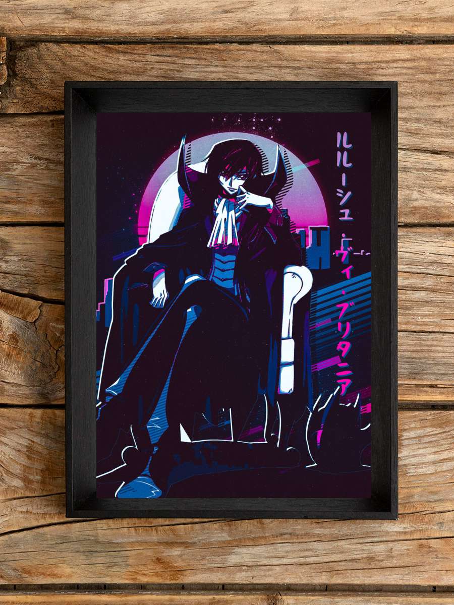 Code Geass Lelouch Anime Poster Çerçevesiz Yüksek Kalite Anime Duvar Poster