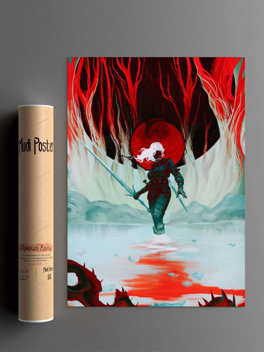 Conjuntion daughter Anime Poster Çerçevesiz Yüksek Kalite Anime Duvar Poster