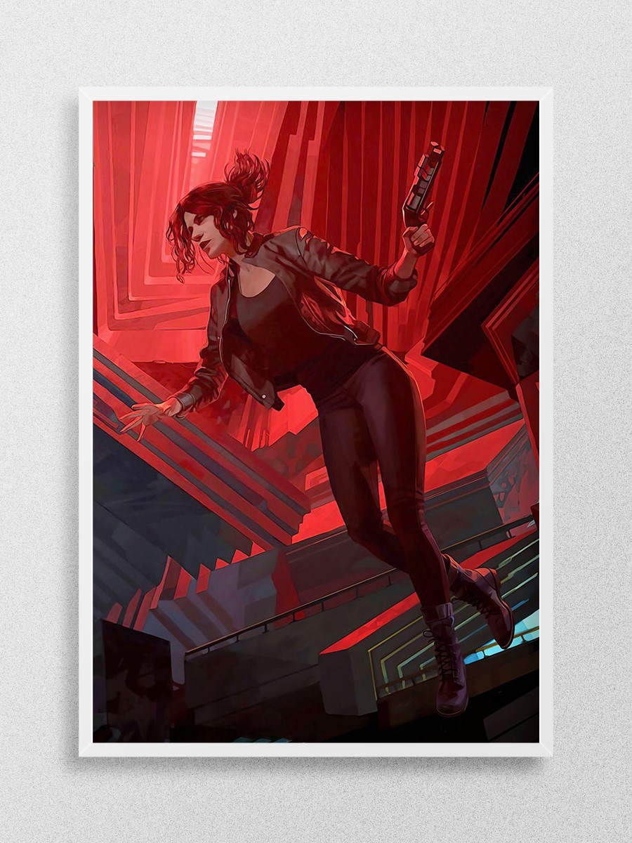 Control Anime Poster Çerçevesiz Yüksek Kalite Anime Duvar Poster