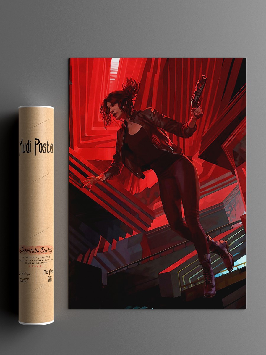 Control Anime Poster Çerçevesiz Yüksek Kalite Anime Duvar Poster
