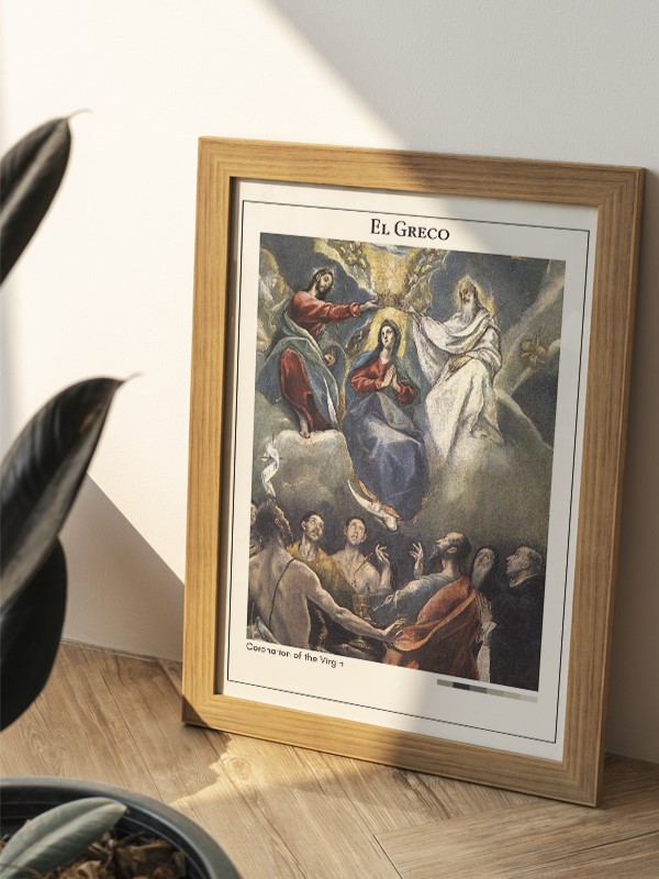 El Greco Coronation of the Virgin Poster