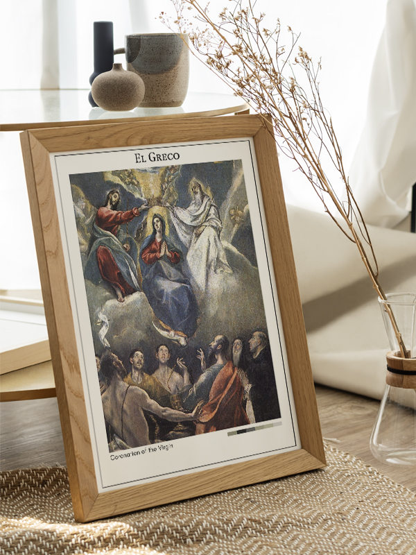 El Greco Coronation of the Virgin Poster