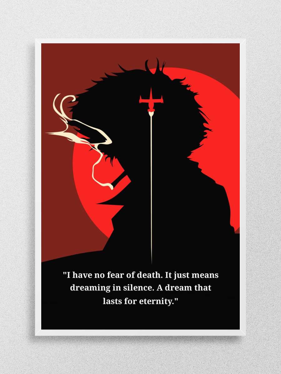 cowboy bebob quotes Anime Poster Çerçevesiz Yüksek Kalite Anime Duvar Poster