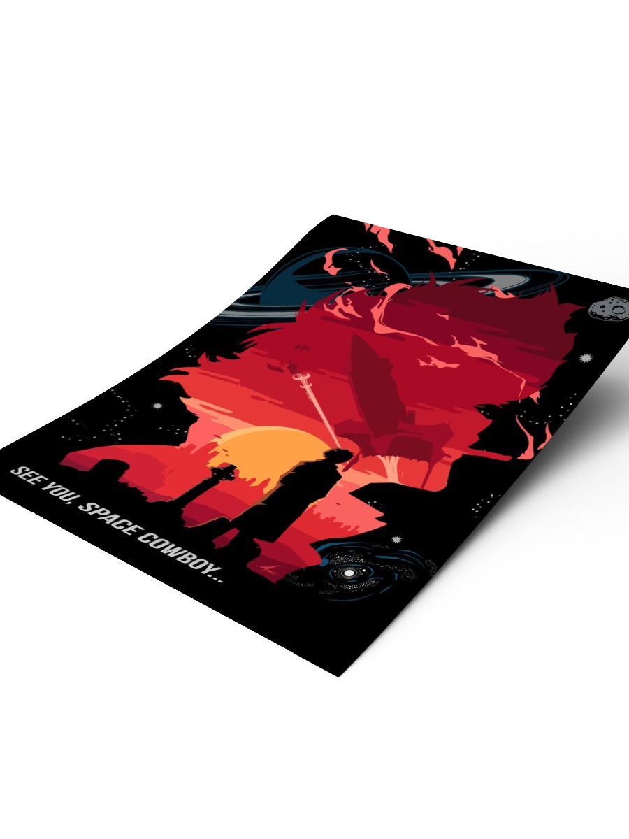 Cowboy Bebop Poster, Çerçevesiz Tv Film Poster