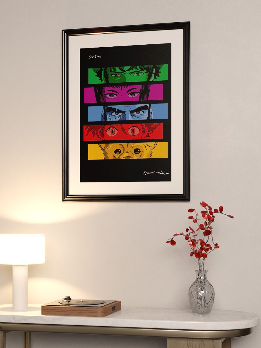 Cowboy bebop Poster, Çerçevesiz Tv Film Poster