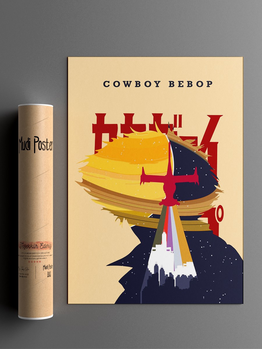 Cowboy Bebop Poster, Çerçevesiz Tv Film Poster
