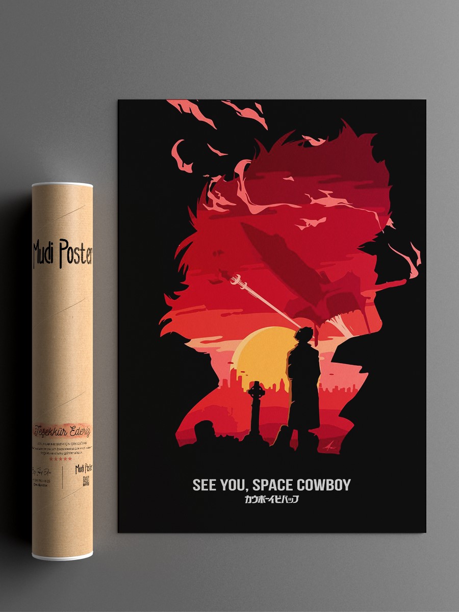 Cowboy Bebop Poster, Çerçevesiz Tv Film Poster