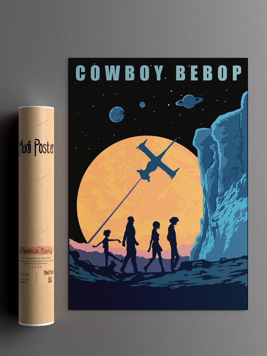 Cowboy Bebop Poster, Çerçevesiz Tv Film Poster