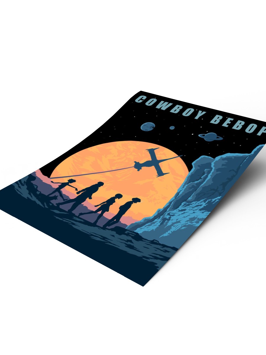 Cowboy Bebop Poster, Çerçevesiz Tv Film Poster